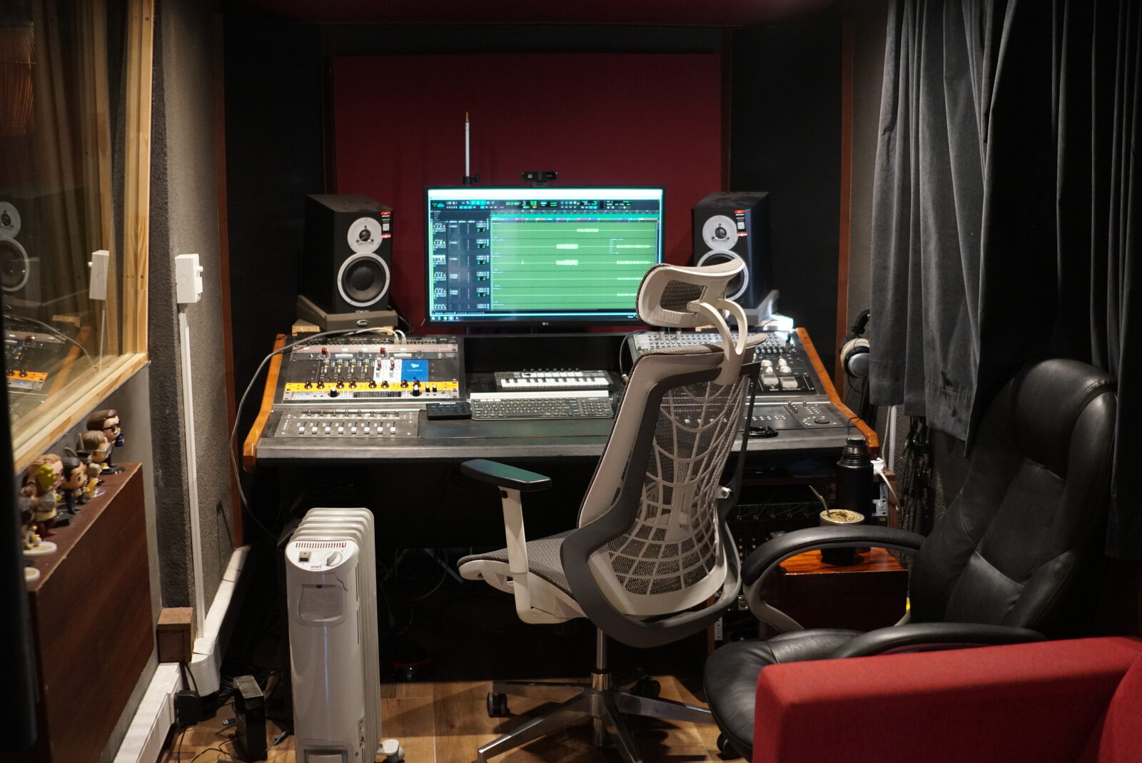 Control room en sesión